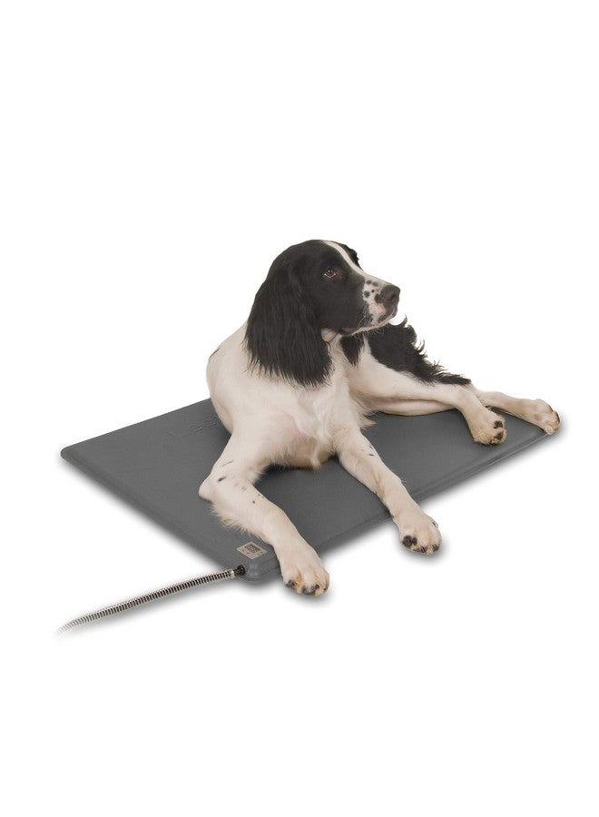 Deluxe LectroKennel Heated Pad Medium Gray 16.5