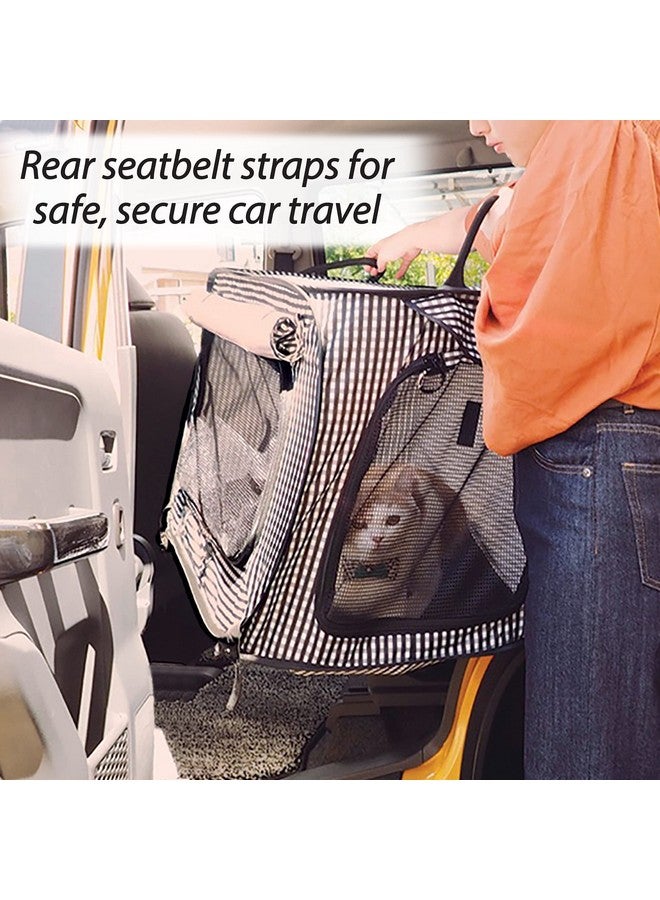 StressFree Enclosure Cat Travel Carrier Cage 31.8