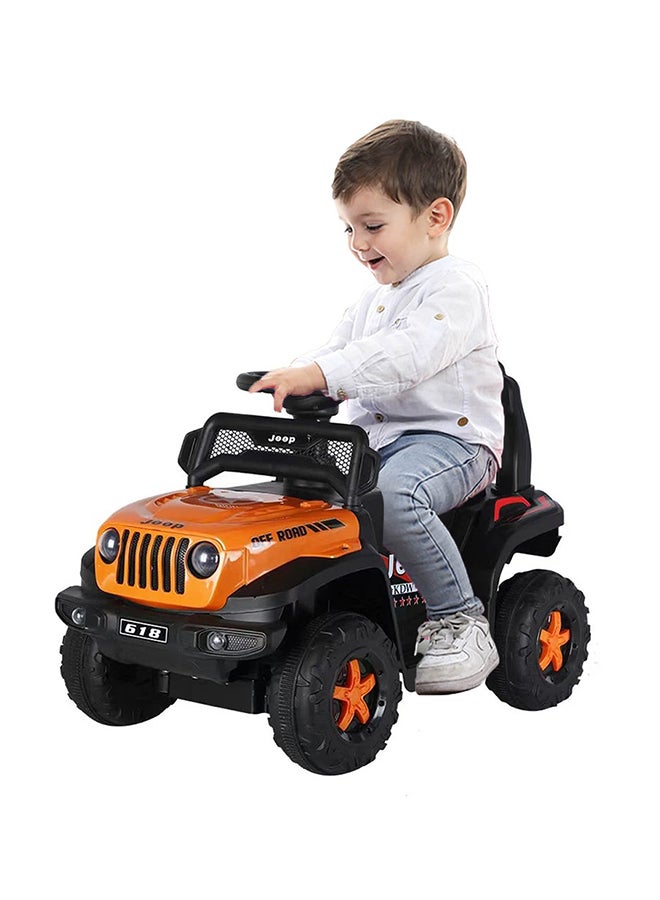 Megastar Ride On Artic Series2  Mini Jeep 6 V For Young Riders-Yellow