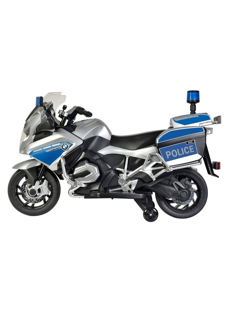 Megastar Licensed Ride on  12 v BMW  POLICE BIKE Electric Motorcycle for kids