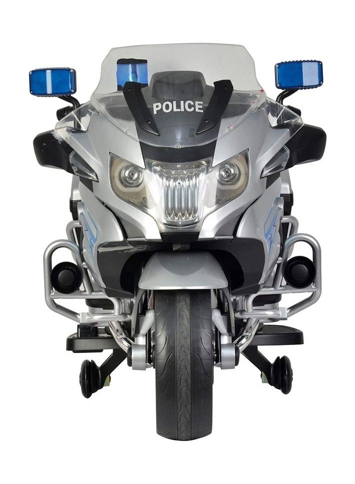 Megastar Licensed Ride on  12 v BMW  POLICE BIKE Electric Motorcycle for kids