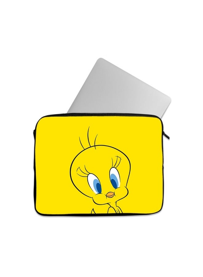 Tweety Bird Printed Laptop Sleeve