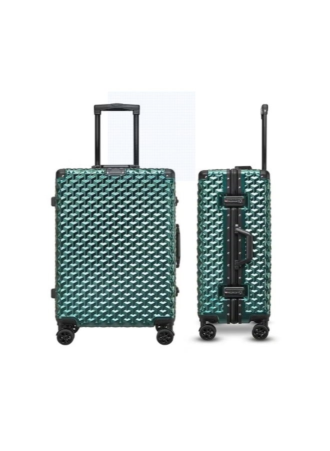 3 Pieces Aluminium Hardside 360 degree Spinner Wheels Trolley Luggage Set with TSA Lock 20/24/28 Inch