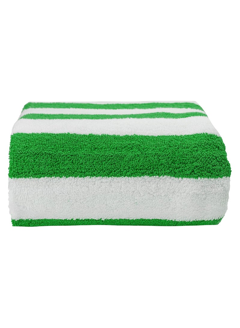 Striped Oversized Beach Towels 2 Pack – 90x180 cm, 100% Cotton, Quick-Dry & Extra Large