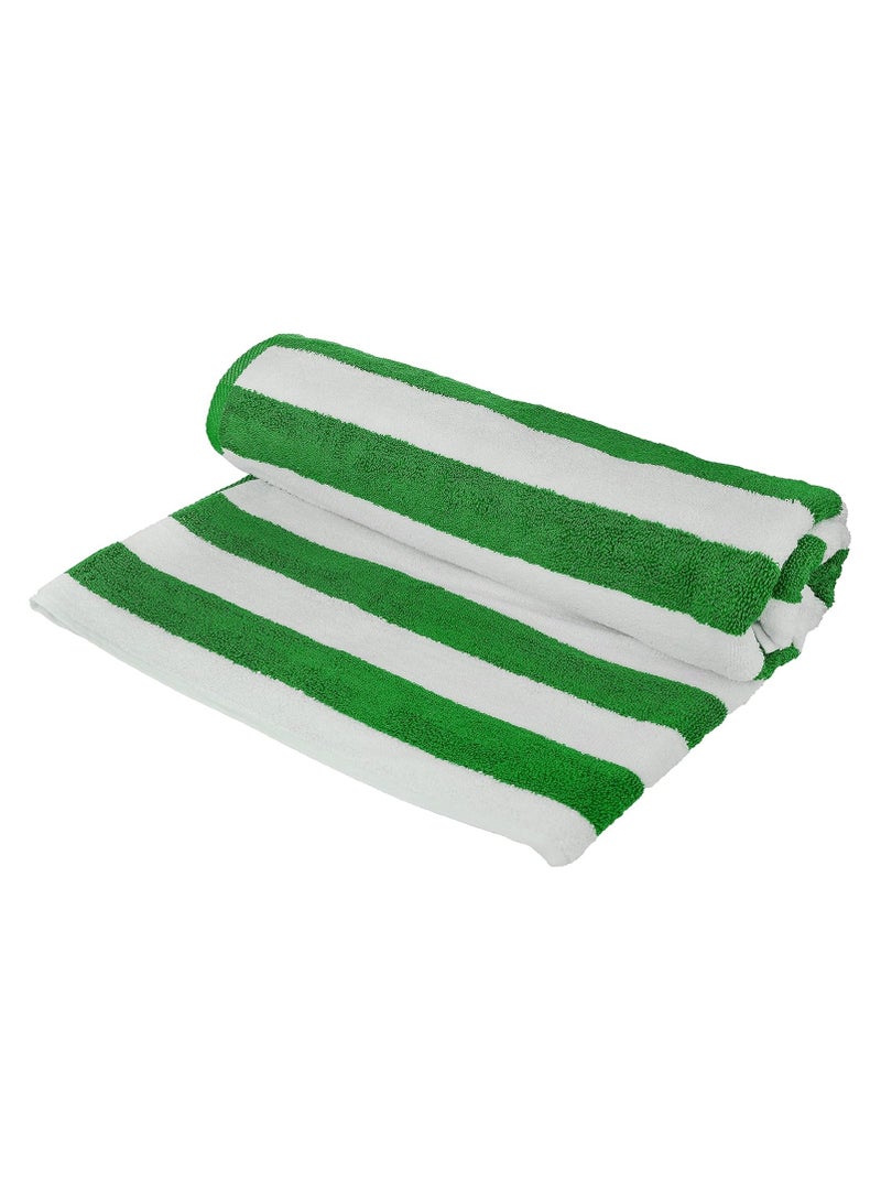 Striped Oversized Beach Towels 2 Pack – 90x180 cm, 100% Cotton, Quick-Dry & Extra Large