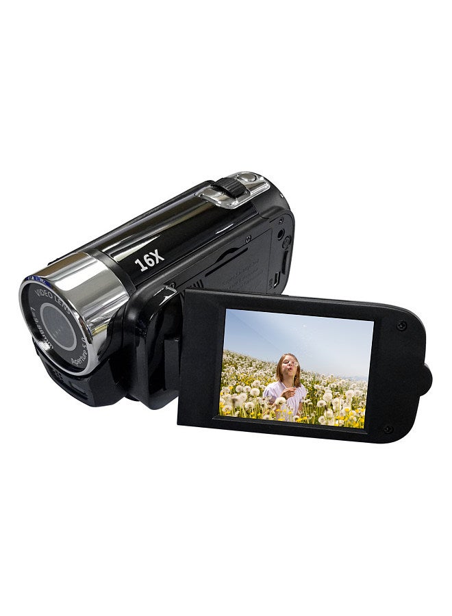 Portable 1080P High Definition Digital Video Camera DV Camcorder 16MP 2.7 Inch LCD Screen 16X Digital Zoom Built-in Battery