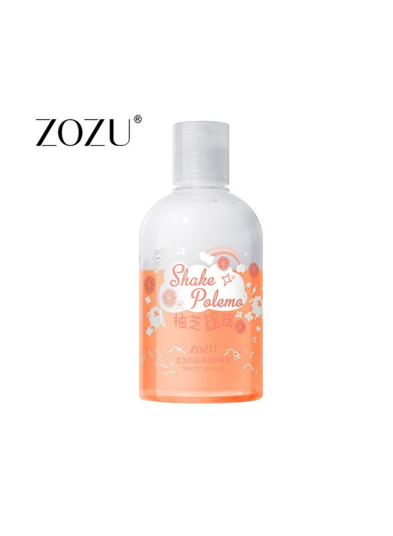 ZOZU Shake Polemo cleansing water Gently makeup remover 200ml