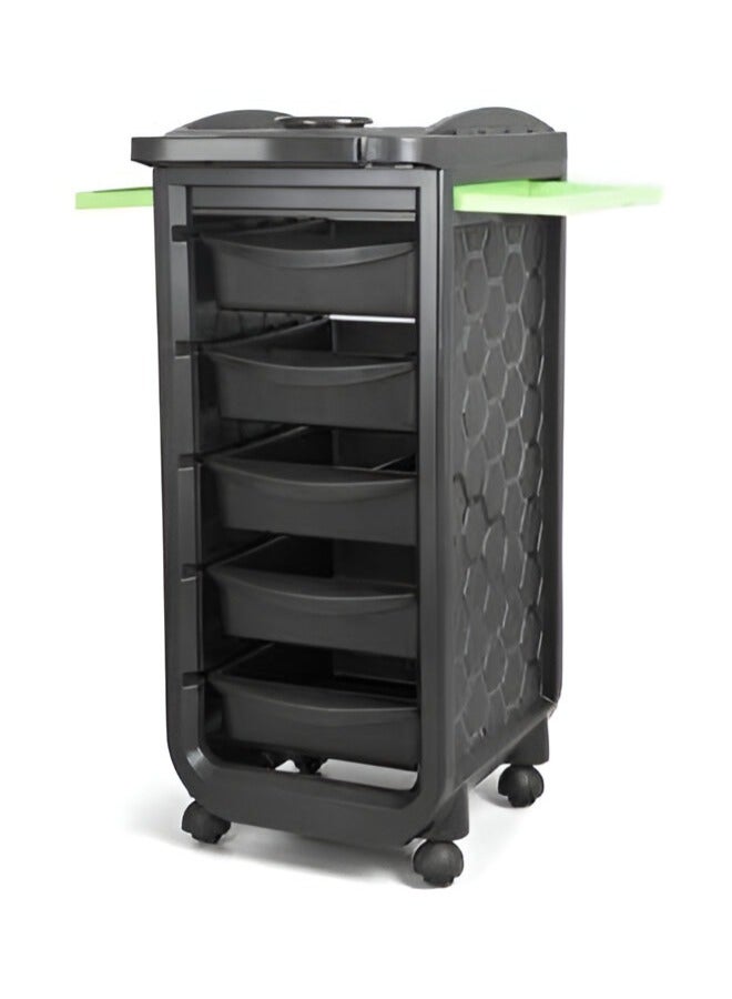 Globalstar Salon Trolley - 5 Drawer Hairdressing Cart | Professional Salon & Barbershop Storage