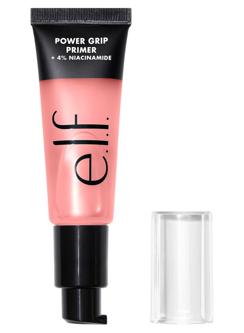 Primer PowerGrip + 4% Niacinamide Hydrating Gel-Based Facial Primer Evens and Brightens Skin Holds and Cruelty-Free 0.811