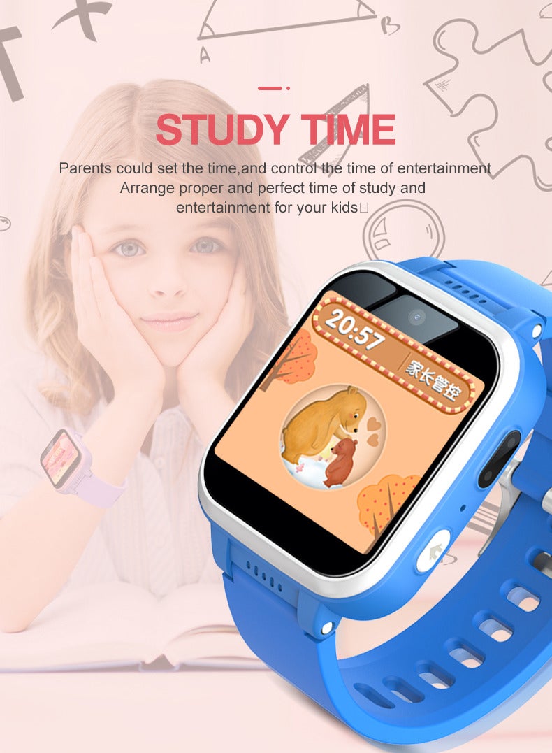 Kids Smart Watch Girls, Gifts For 3-10 Year Old Girls Dual Camera Touchscreen Smart Watch For Kids With Music Player, Educational Toys Toddles Birthday Gift For Girls Ages 6 7 8