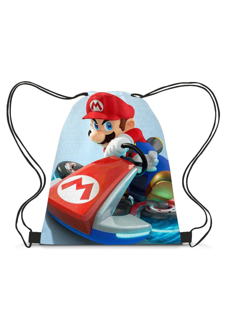 Mario Drawstring Bag Backpack 35*45cm