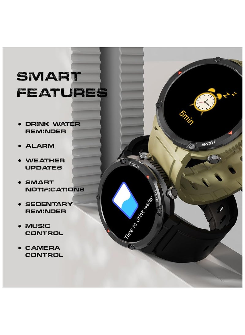 Fire-Boltt Armour, Sporty Rugged Outdoor Smart Watch with a 1.6