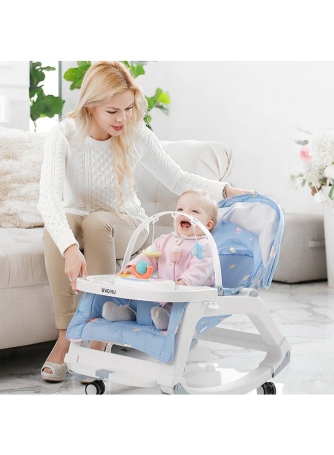 Multifunctional Baby Rocking Chair Car, Sleeping Cradle