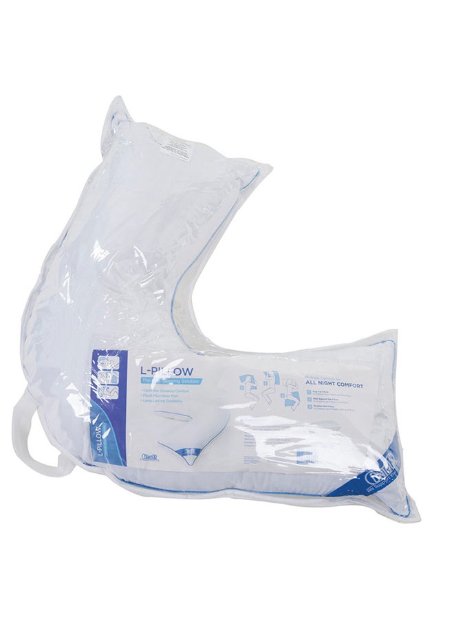 100% Premium Polyester Filling L-Pillow