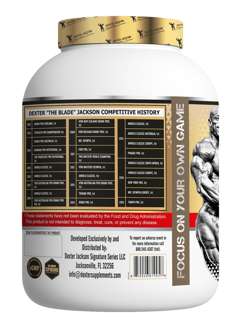 Gold Series Hydrolyzed Whey Protein Isolate 2268g (5 Lbs, 73 Servings) - Muscle Development & Immunity Boost (Gourmet Chocolate)