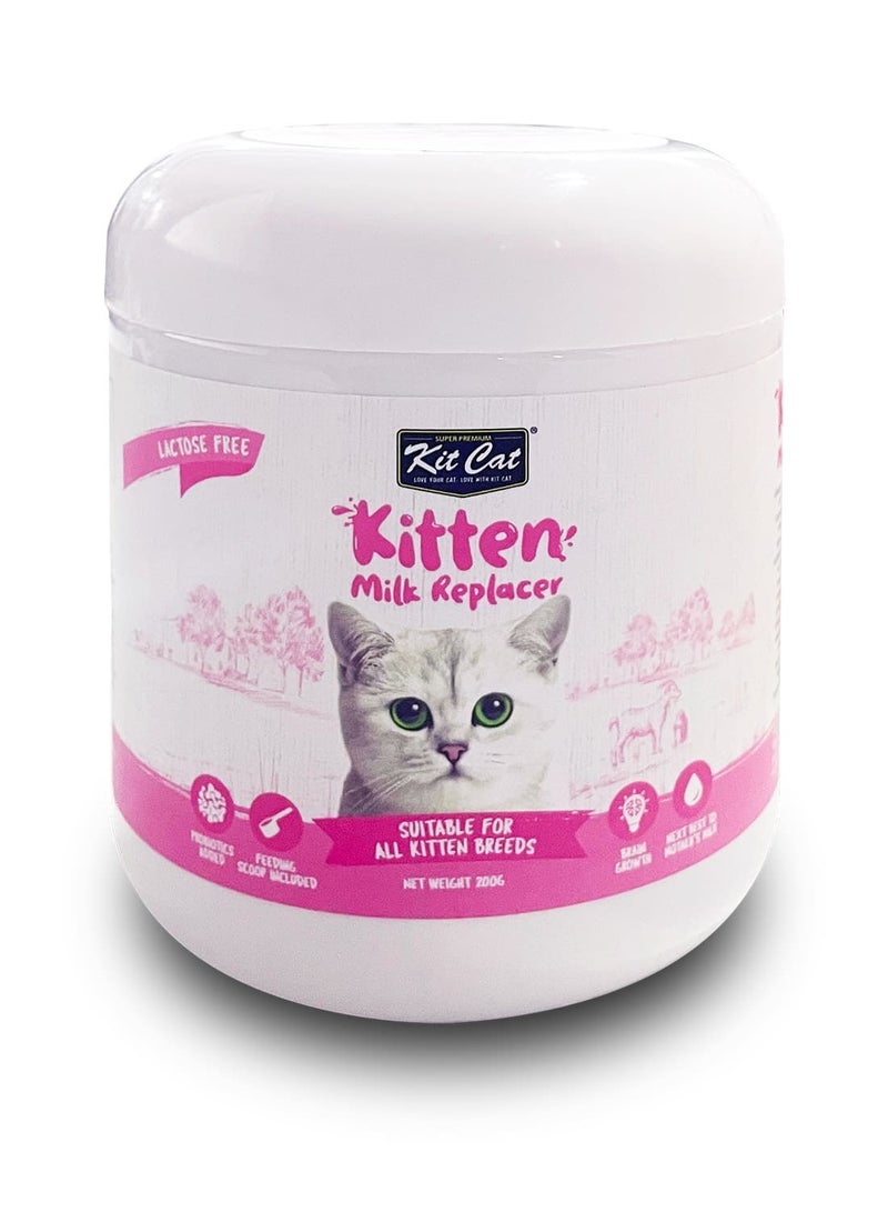 kit cat kitten milk replacer 200 gram