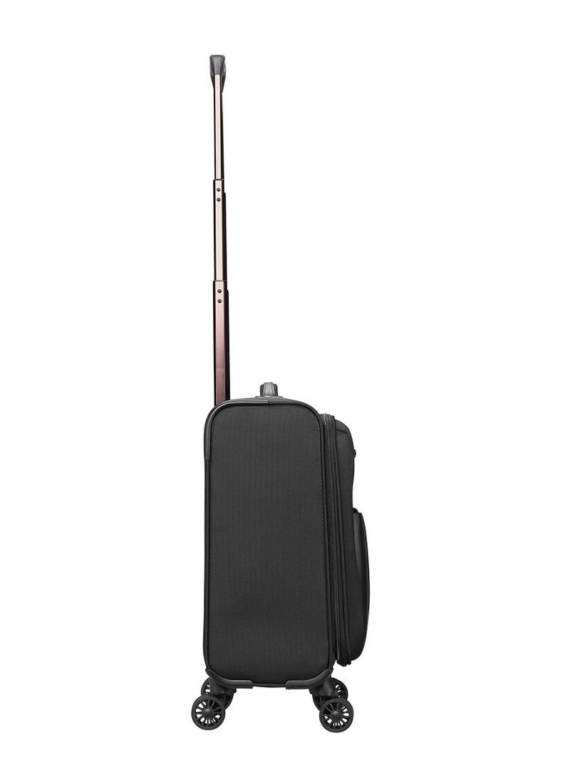 Bass Rolling Tote as Black Rolling Tote Luggage Bag