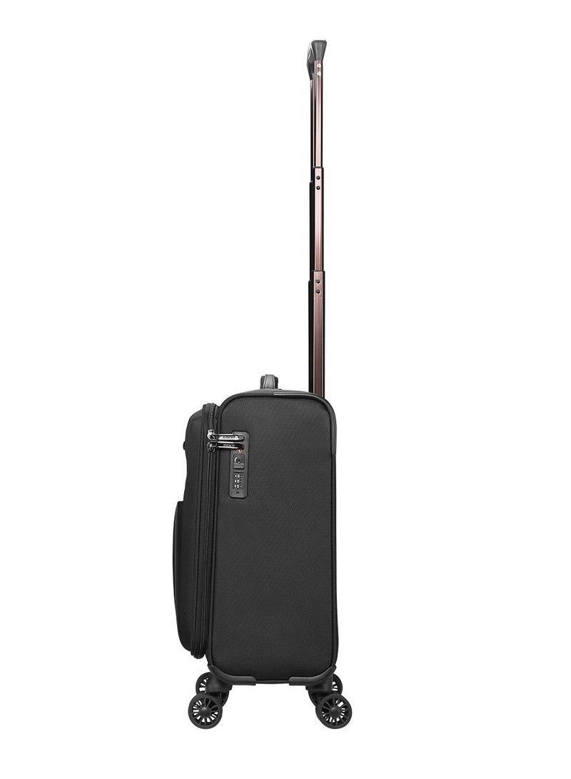 Bass Rolling Tote as Black Rolling Tote Luggage Bag