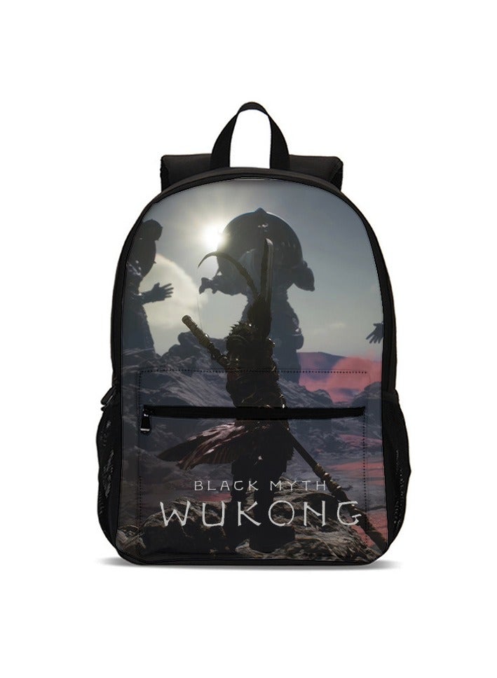 Black Myth Wukong Backpack Game Peripheral Large Capacity Black Myth Wukong Backpack Student Backpack