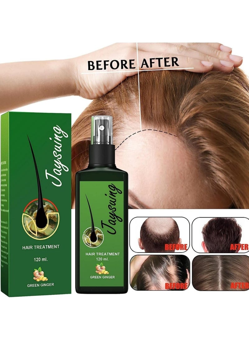 Hair Growth Serum and Lotion Hair Loss Treatment Aids Against Thinning and Promotes Regrowth Pack of 2