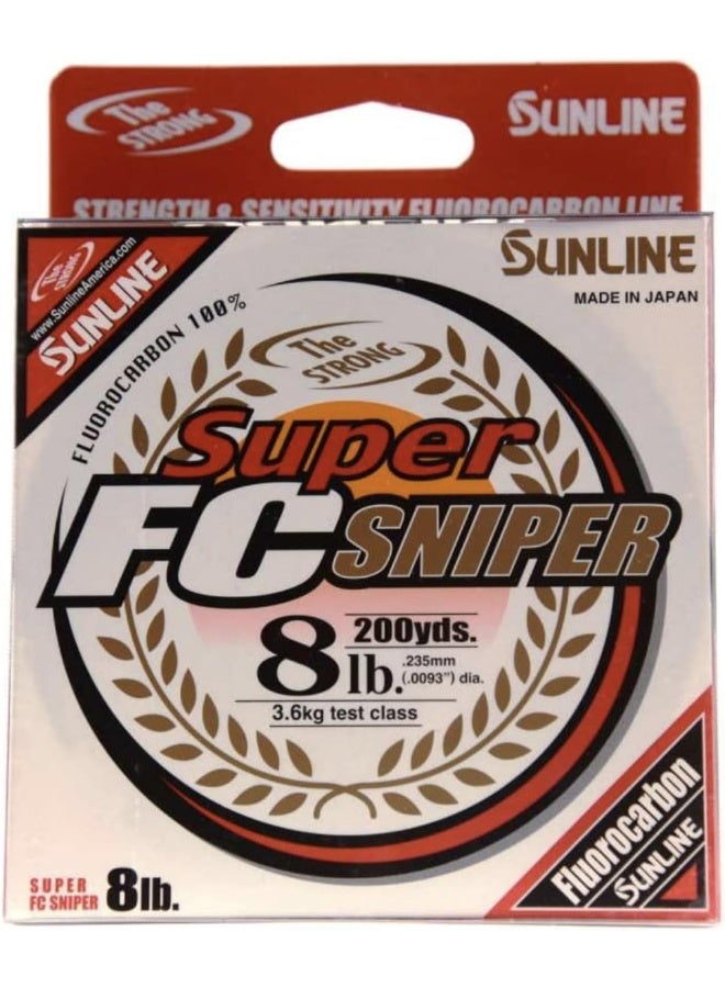 Sunline 63039829 Super FC Sniper 18 Lb. Super FC Sniper, Natural Clear, 660 yd