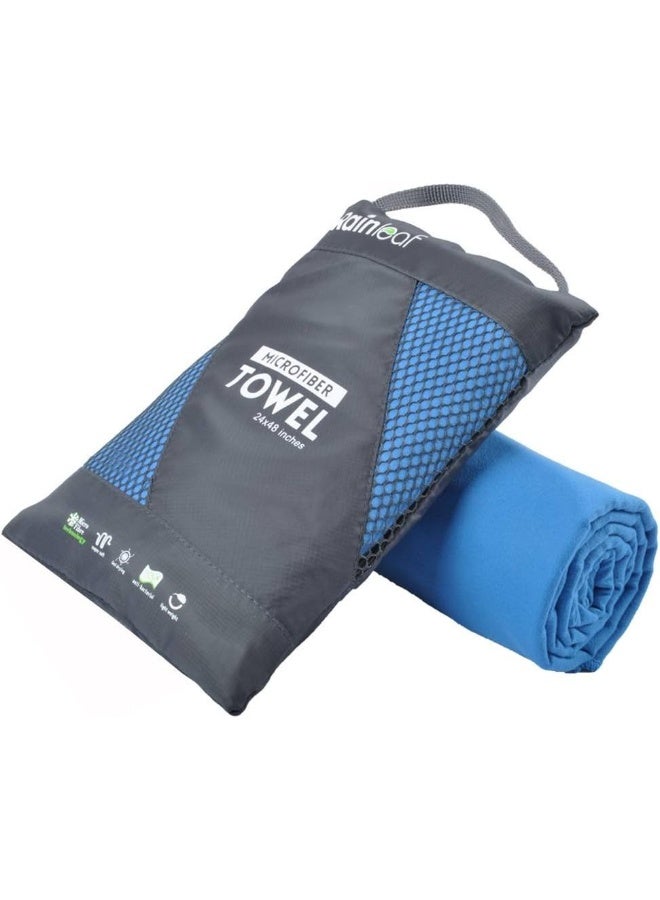 Rainleaf Microfiber Towel Perfect Travel & Sports & Camping Towel