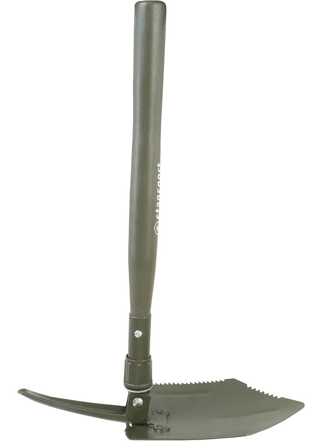 Stansport Combination Folding Pick and Shovel, Olive Drab, One Size