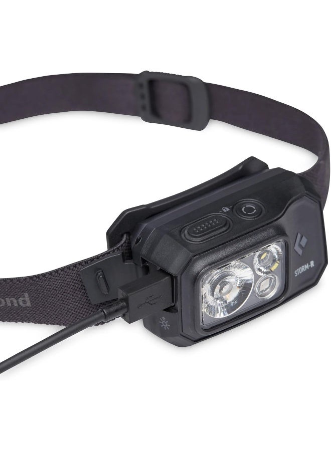 BLACK DIAMOND Storm 500-R Headlamp, Black