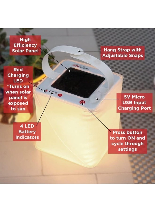 LuminAID PackLite Firefly USB Solar Lantern