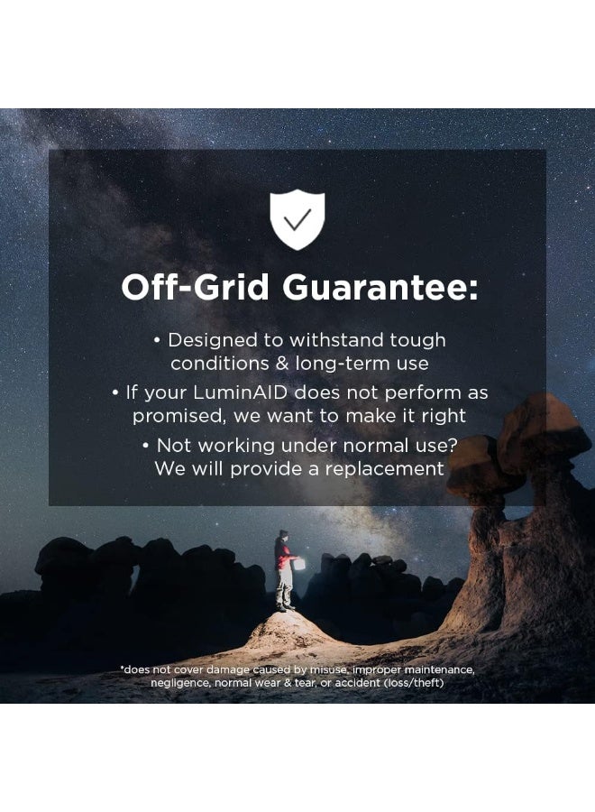 LuminAID PackLite Firefly USB Solar Lantern