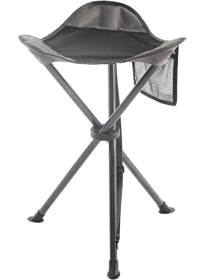 PORTAL Tall Slacker Chair Folding Tripod Stool for Outdoor Camping Walking Hunting Hiking Fishing Travel, Support 225 lbs