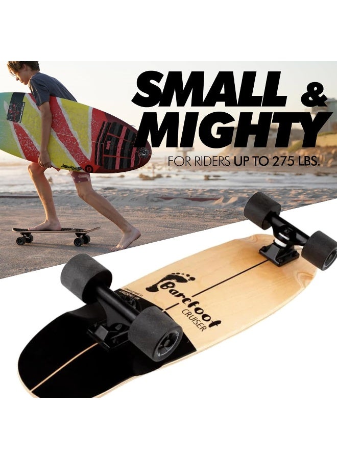 Magneto Barefoot Mini Cruiser Skateboard