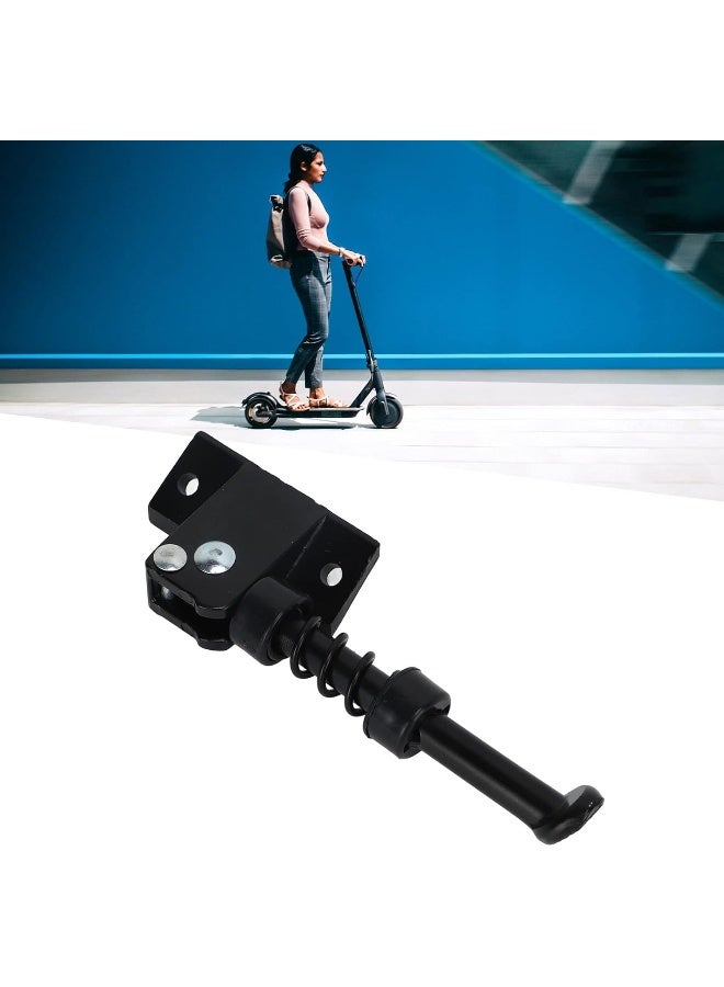 Tefola Electric Scooter Kickstand, Electric Scooter Parking Stand Aluminum Alloy Electric Scooter Foot Support for Scooter Spare Parts 10 Inch Black