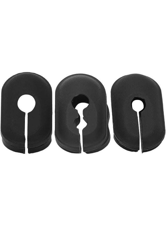 Vbestlife 3Pcs Electric Scooter Sealed Silicone Cable Buckle Compatible with Ninebot MAX G30 Electric Scooter