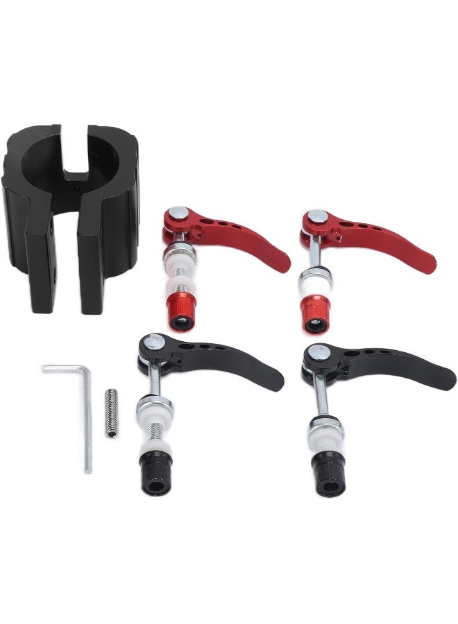 VBESTLIFE Electric Scooter Folding Clamp, Aluminum Alloy Vertical Rod Rugged Lock for 8X 10X 11X Scooter Series