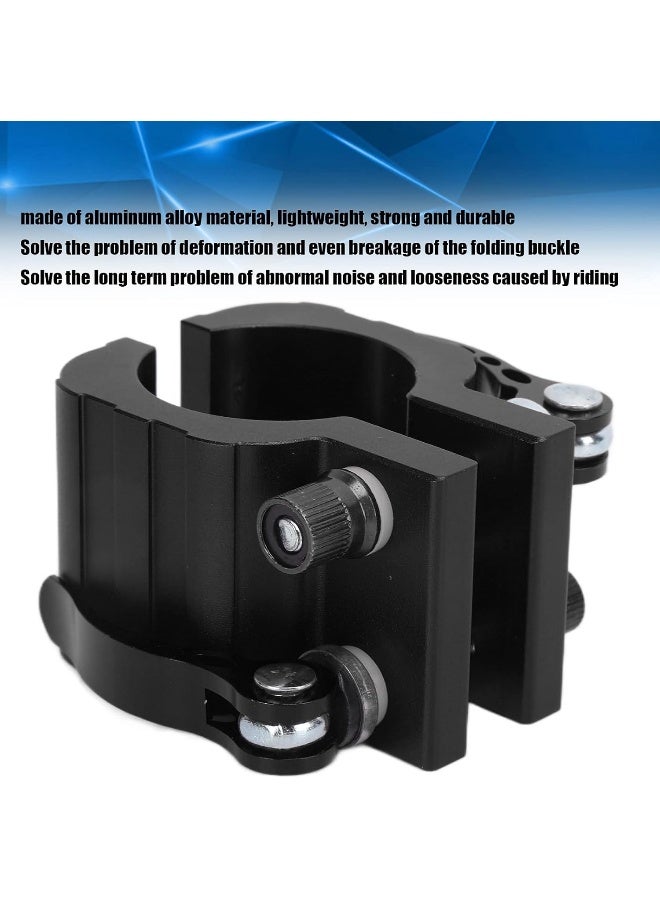 VBESTLIFE Electric Scooter Folding Clamp, Aluminum Alloy Vertical Rod Rugged Lock for 8X 10X 11X Scooter Series