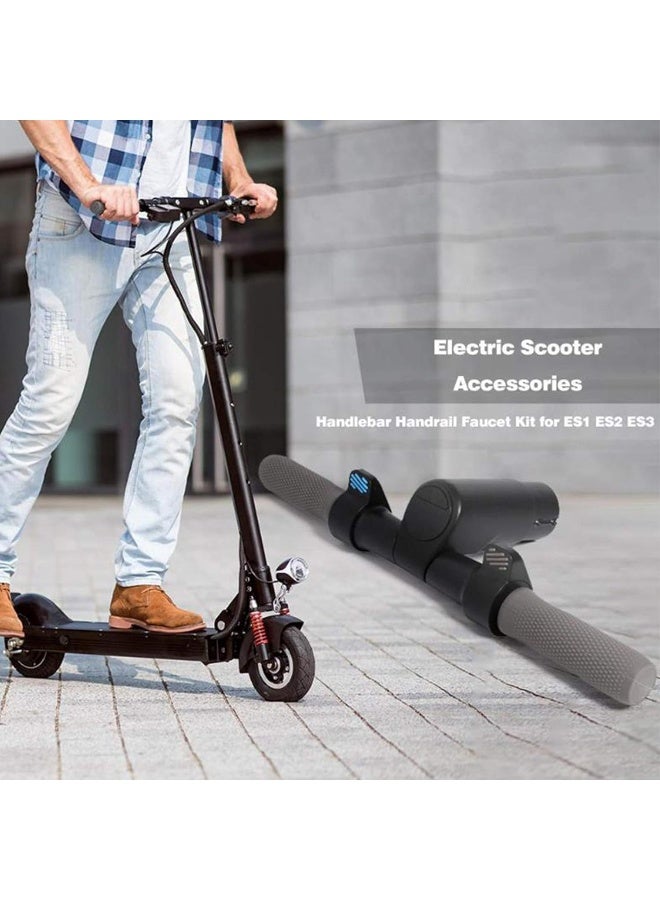 Electric Scooter Handlebar, Aluminium Alloy Handlebar for Ninebot ES1 ES2 ES4 Electric Scooter Replacement Accessory