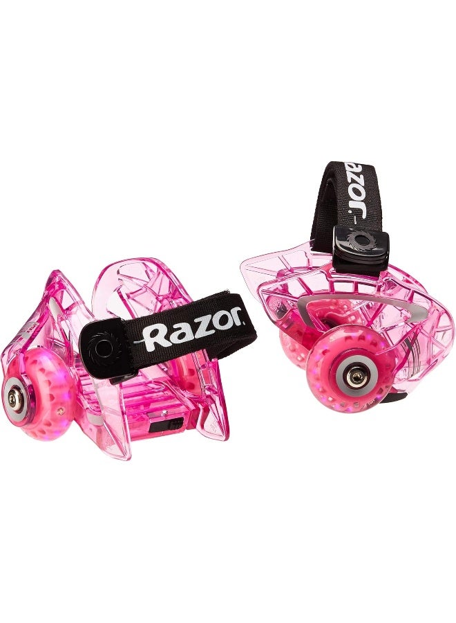Razor Jetts DLX Heel Wheels - Pink
