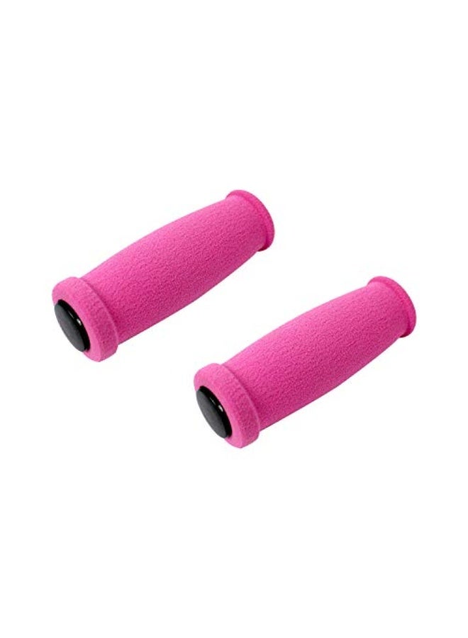 Kick Push New Replacement Handle Grips for Razor Scooter - Foam Grip for Handlebar (Pink)
