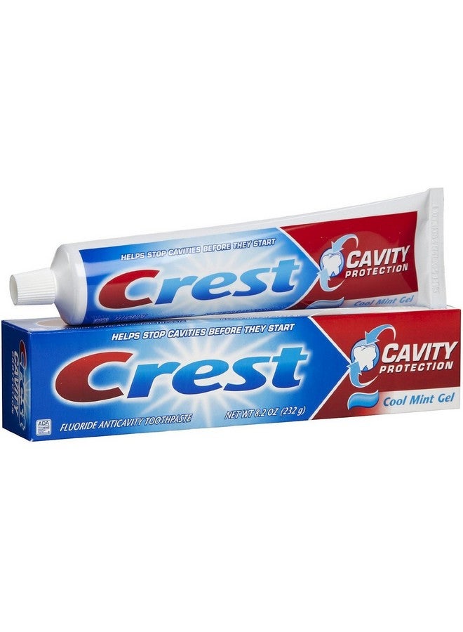 Cavity Protection Toothpaste Gel Cool Mint 8.20 Oz (Pack Of 10)