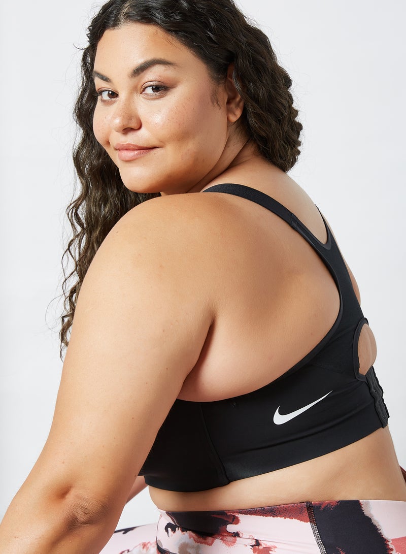 Plus Size Dri-FIT Rival Underwire Sports Bra Black