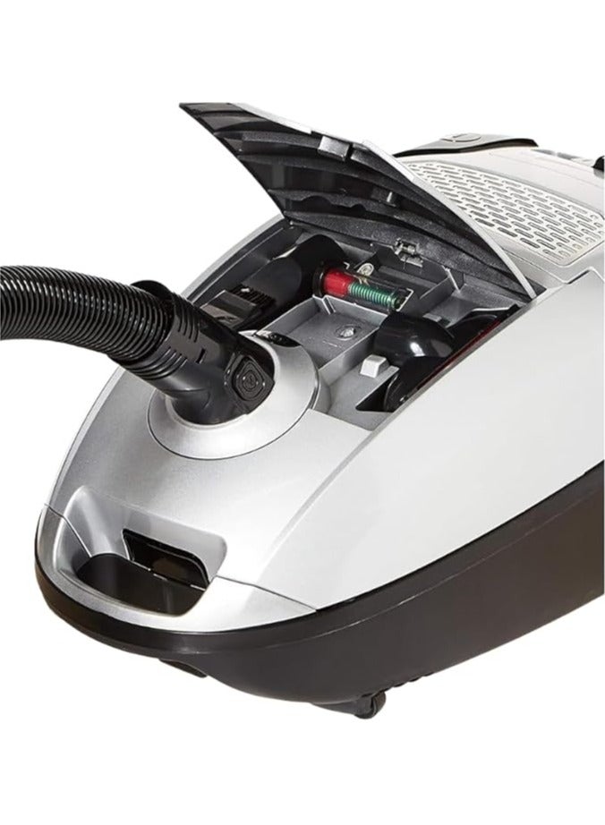 MEBASHI Bagged Vacuum Cleaner - Gray, with Automatic Cord Rewind and Stepless Speed Control(ME-VC2001 4.5L)(2200W)