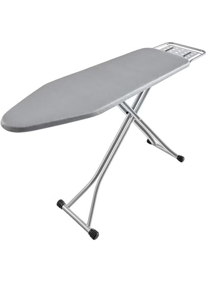 Foldable ironing stand Ironing Board with Heat Resistant Cover Heavy Duty Adjustable Height Sturdy Metal Frame Non Slip Foldable Iron Stand Iron Table Stand for fast ironing