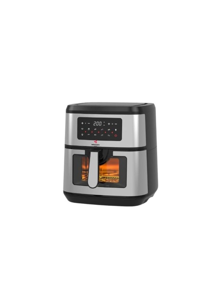 MEBASHI Air Fryer with Digital Screen, 1800W 9.2L Capacity, Non-Stick Coating, 9 Programs, High Speed Air Circulation (ME-AF998)