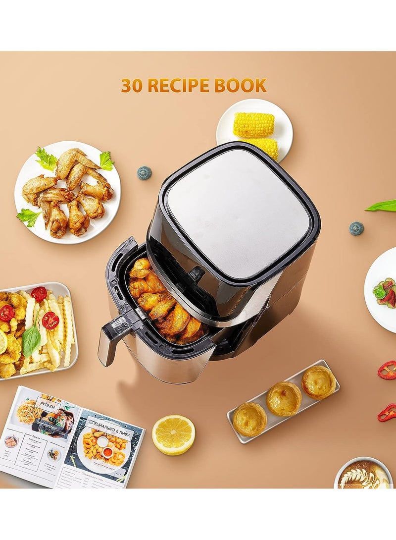 Large Air Fryers 8 in 1 Hot Airfryer Cooker Oilless with Digital Touch Screen