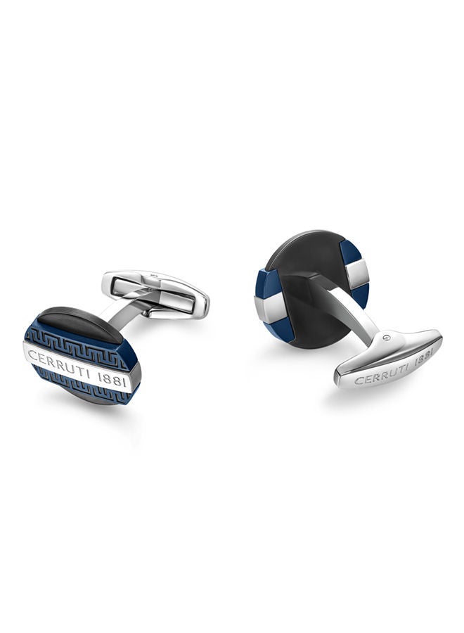 Cerruti 1881 Cufflinks for Men in Silver