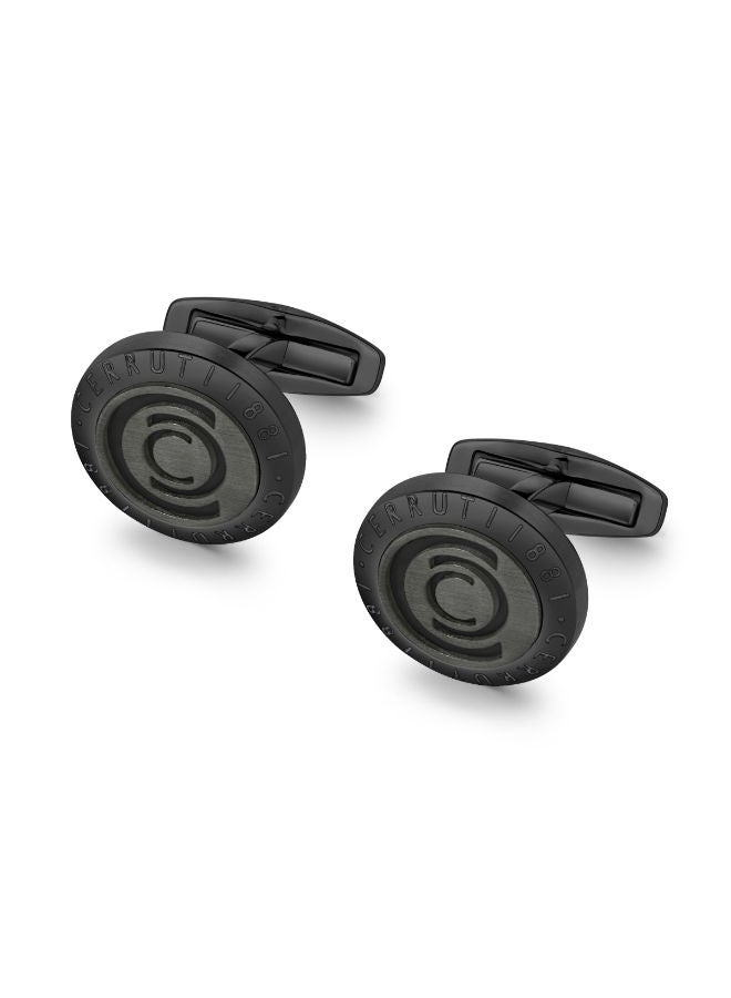 Cerruti 1881 Cufflinks for Men in Black