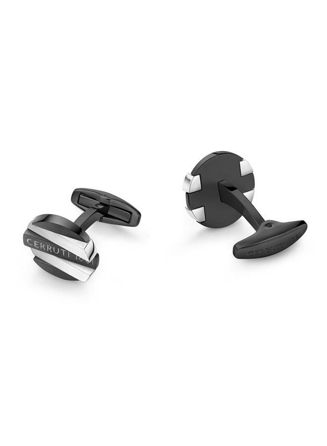 Cerruti 1881 Cufflinks for Men in Silver and Silver