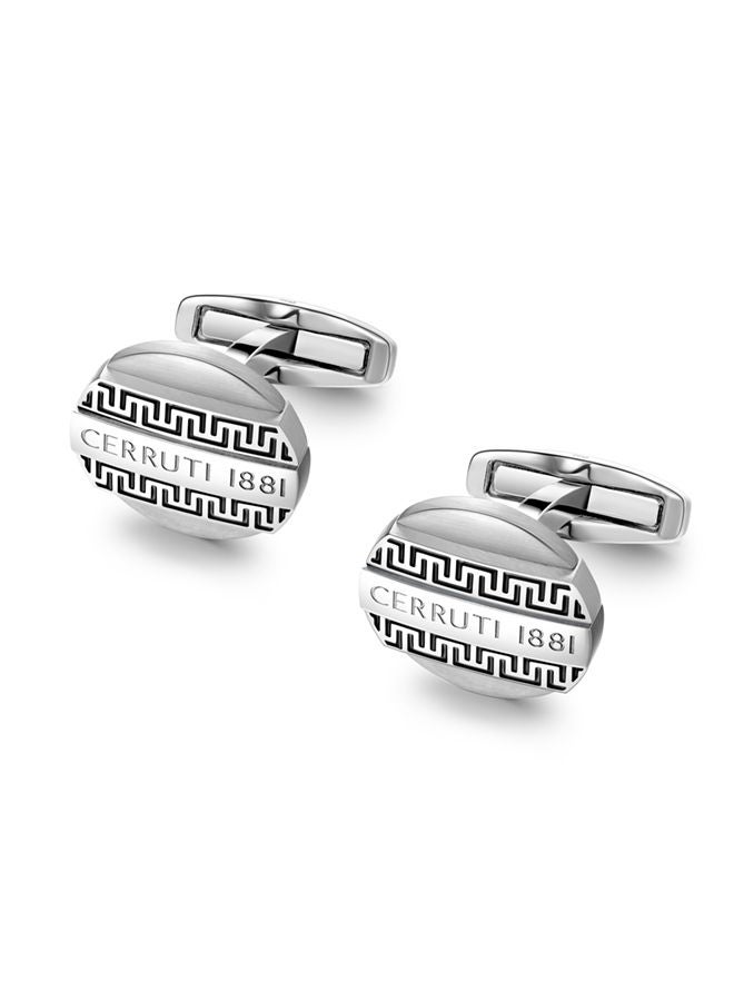 Cerruti 1881 Cufflinks for Men in Silver