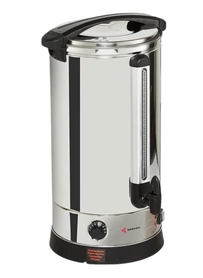 MEBASHI 35L Electric Water Boiler, Mirror Polished, Automatic Keep Warm,(2500W) Temperature Control 30-110°C (ME-WB350)